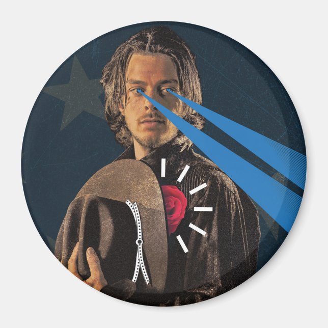 Imã Bonito Cowboy procura por amores (Frente)