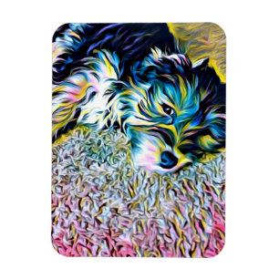Ímã bonito de Morkie da moeda de um centavo