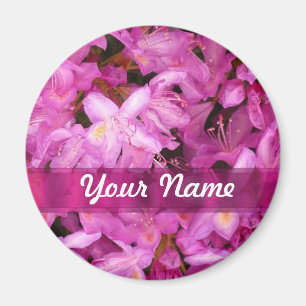 Imã Bonito floral personalizado