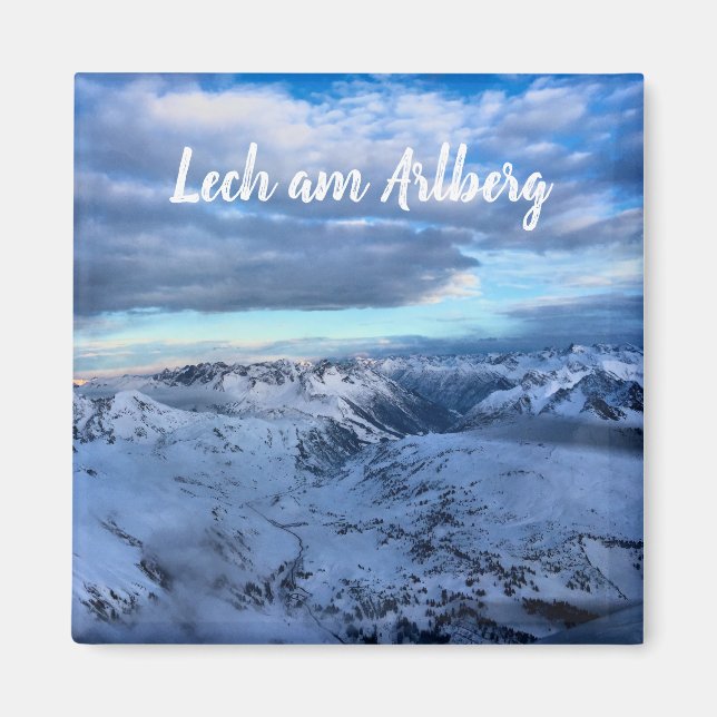 Imã Bonito Lech am Arlberg na Áustria (Frente)