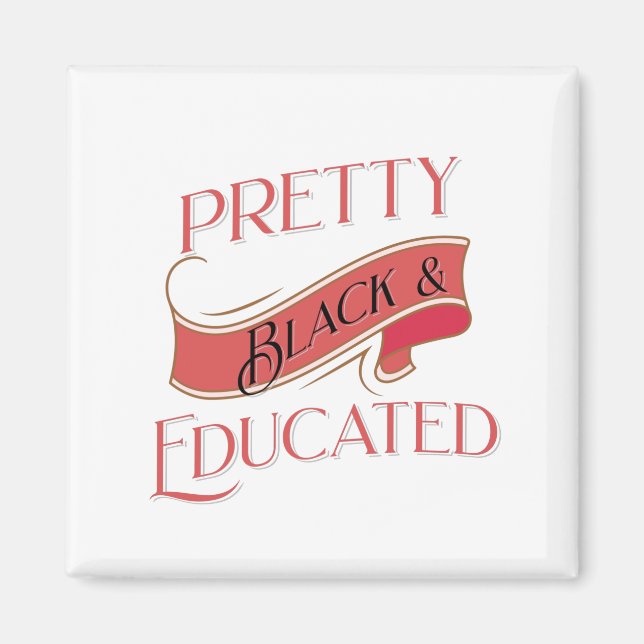 Imã Bonito negro e educado (Frente)