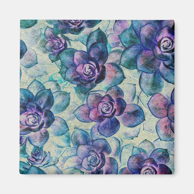 Imã Bonito #Plantas Suculentas (Frente)