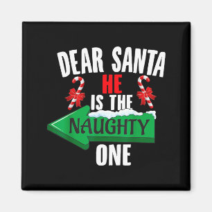 Imã Bonito Querido Papai Noel Ele É O Casal Travesso C