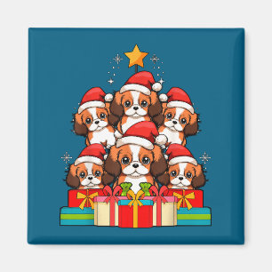 Imã Bonito Rei Charles Cavalier O Cachorro Árvore de N
