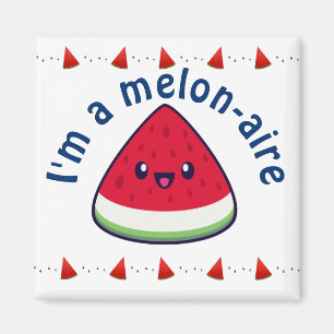 Imã Bonito Sorriso Kawaii Watermelon