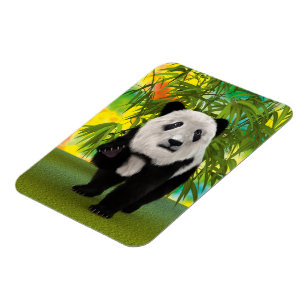 Ímã Bonito Urso de Panda Kawaii Amante de os animais p