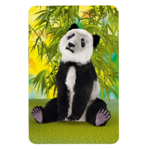 Ímã Bonito Urso de Panda Kawaii Amante de os animais p
