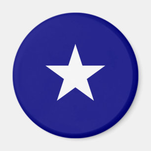 Imã Bonnie Blue Flag