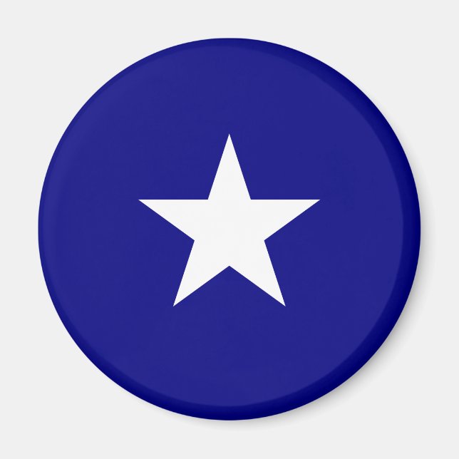 Imã Bonnie Blue Flag (Frente)