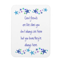 Bons Amigos são como Stars Divertidos Citação