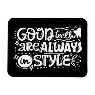 Ímã Bons Dentes Sempre Estão Em Estilo