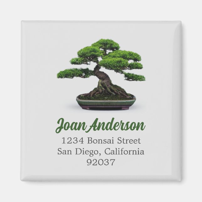 Imã Bonsai Tree (Frente)
