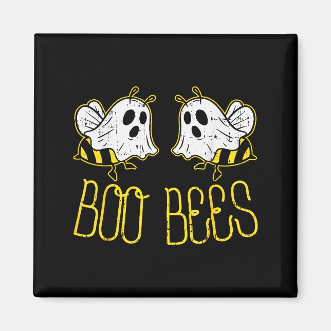 Imã Boo Bees Funny Couples Halloween Costume For Adult (Frente)