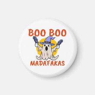 Imã Boo Boo Madafakas Fantasma Divertido de Halloween