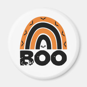 Imã Boo com Bats Voadores e Arco-íris