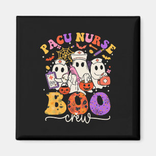 Imã Boo Crew Enfermeira Engraçada Fantasma Halloween