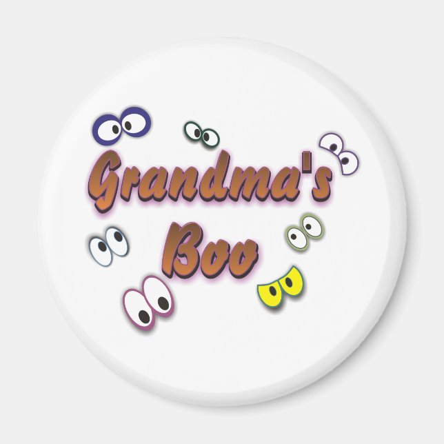 IMÃ BOO EYES GRANDMA (Frente)