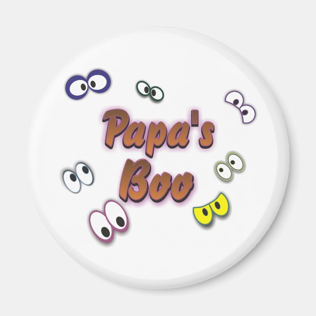 IMÃ BOO EYES PAPA (Frente)