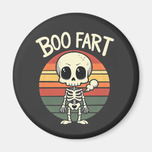 Imã Boo fart Funny Spooky Pastel Ghost Gótico Retro