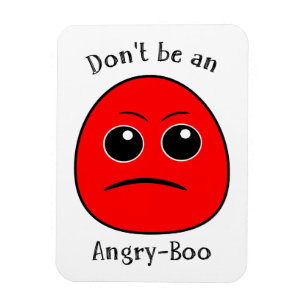Ímã Boo Magnets - Angry-Boo