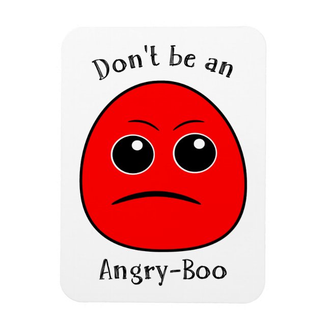 Ímã Boo Magnets - Angry-Boo (Vertical)