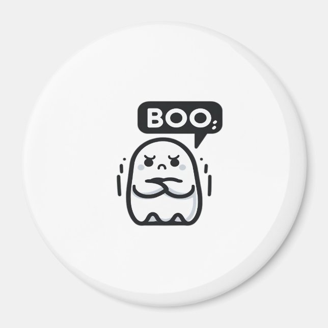 Imã Boo Of Disapproval Funny Quote (Frente)