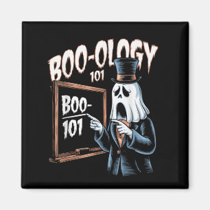 Imã Boo-Ologia 101, feliz halloween