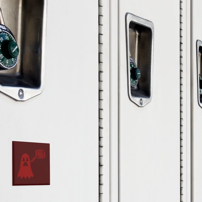 Imã Boo-Red Magnet (In Situ (Locker))