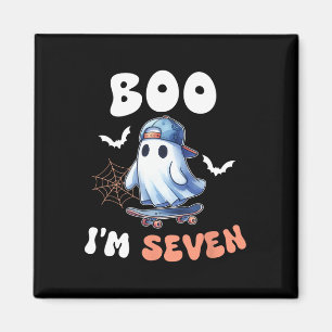 Imã Boo, sou Sete Ghost Skateboard 7 Birthday Hallow