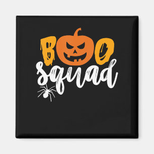 Imã Boo Squad - Engraçado Pumpkin Spider Halloween