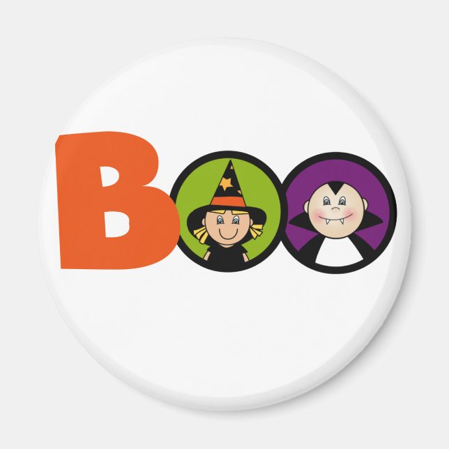 Imã BOO T-shirts e presentes (Frente)