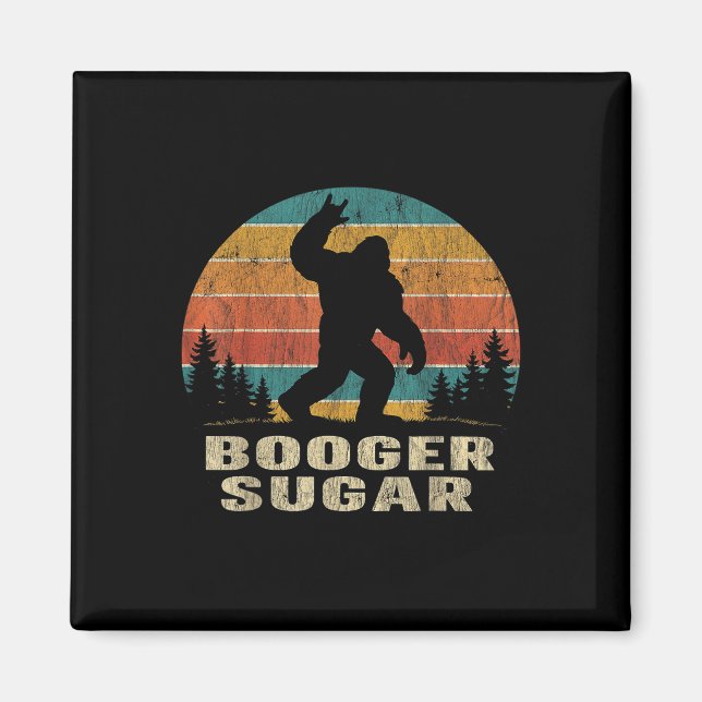 Imã Booger Sugar Sasquatch Funny Meme  (Frente)
