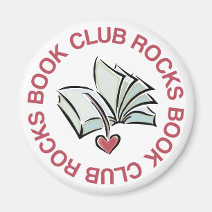 Imã Book Club Rocks