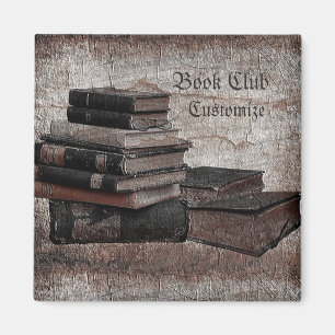 Imã Book Lovers Vintage Book Club