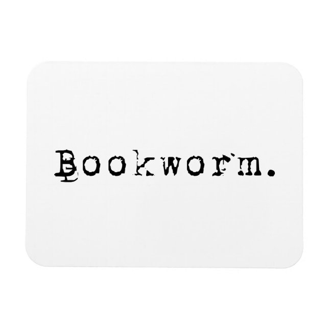 Ímã Bookworm (Horizontal)