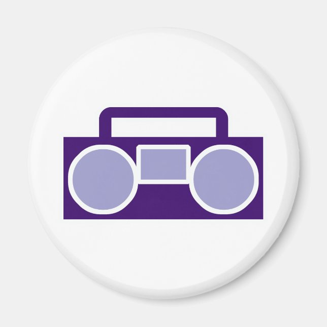 Imã Boom Box (Frente)