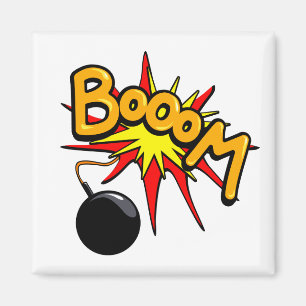 Imã Boom! Íman quadrado