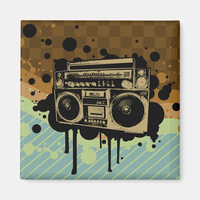 Imã Boombox (Frente)