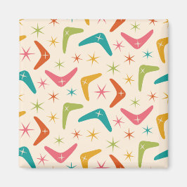 Imã Boomerang de meio século com estímulos retrorrefle