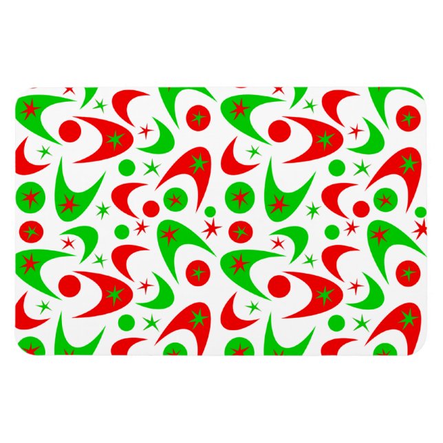 Ímã Boomerangs Retro (Horizontal)