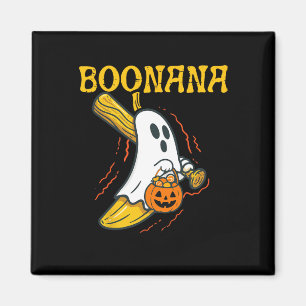 Imã Boonana Cute Ghost Nana Halloween Homens