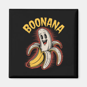 Imã Boonana Funny Banana Ghost Spooky Halloween Costum
