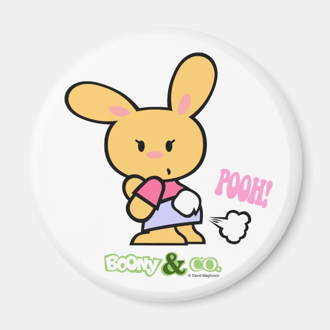Imã Boony & Co. Bonette Pooh Magnets (Frente)