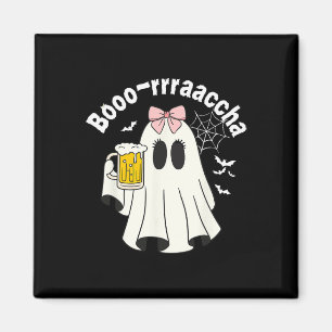 Imã Booo-rraaccha Engraçado Ghost Beer Halloween Spook