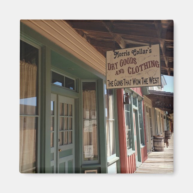 Imã Boot Hill, Front Street, Dodge City, Kansas (Frente)