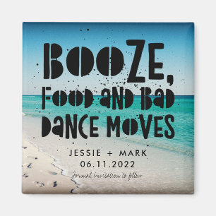 Imã Booze, Comida, Dance Mau Move Beach Salvar a Data