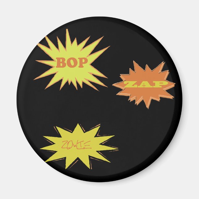 IMÃ BOP ZAP ZOWIE RETRO (Frente)