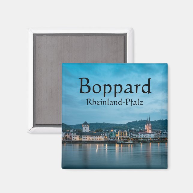 Imã Boppard Alemanha (Front/Back)