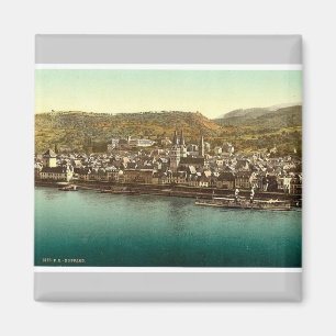 Imã Boppard, o Rhine, Alemanha Photochrom raro