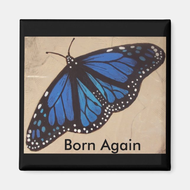 Imã borboleta... (Frente)